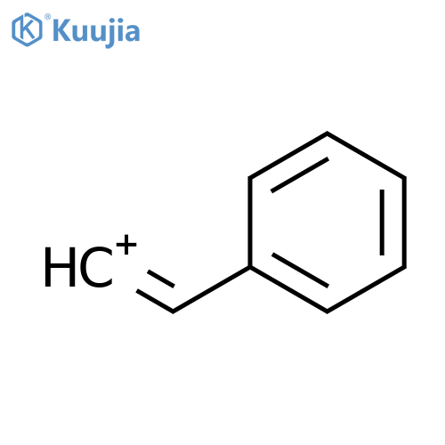 Ethenylium, 2-phenyl- structure