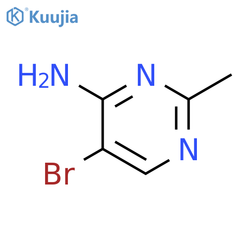 5-Bromo-2-methylpyrimidin-4-amine structure