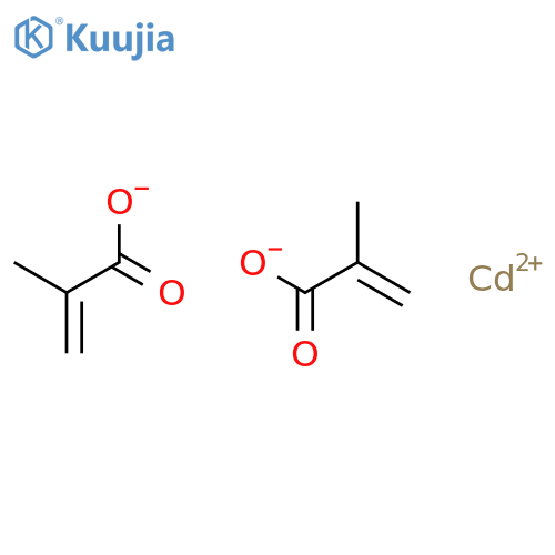 2-Propenoic acid,2-methyl-, cadmium salt (2:1) structure