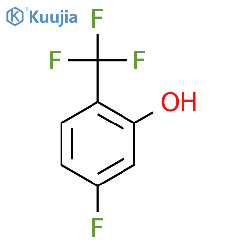 5-Fluoro-2-(trifluoromethyl)phenol structure