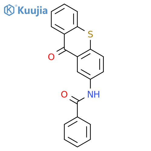 Benzamide, N-(9-oxo-9H-thioxanthen-2-yl)- structure