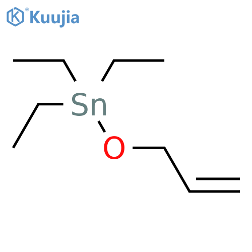 Stannane, triethyl(2-propen-1-yloxy)- structure