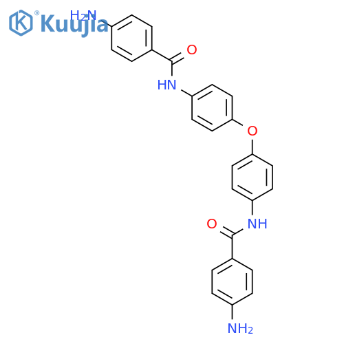 N,N'-[Oxybis(4,1-phenylene)]bis(4-aminobenzamide) structure
