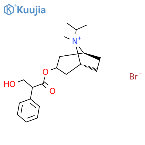 Ipratropium bromide structure