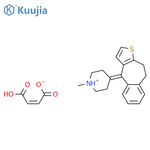 Pizotifen maleate structure