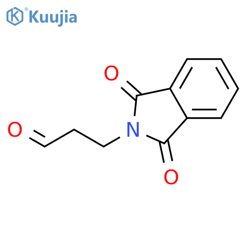 3-(1,3-dioxo-2,3-dihydro-1H-isoindol-2-yl)propanal structure