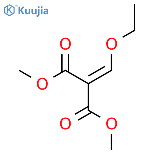Propanedioic acid, (ethoxymethylene)-, dimethyl ester structure
