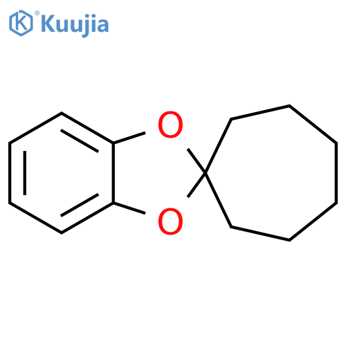 Spiro[1,3-benzodioxole-2,1'-cycloheptane] structure