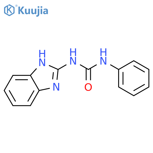 Urea, N-1H-benzimidazol-2-yl-N'-phenyl- structure