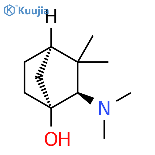 Bicyclo[2.2.1]heptan-1-ol, 2-(dimethylamino)-3,3-dimethyl-,(1R,2R,4R)- structure