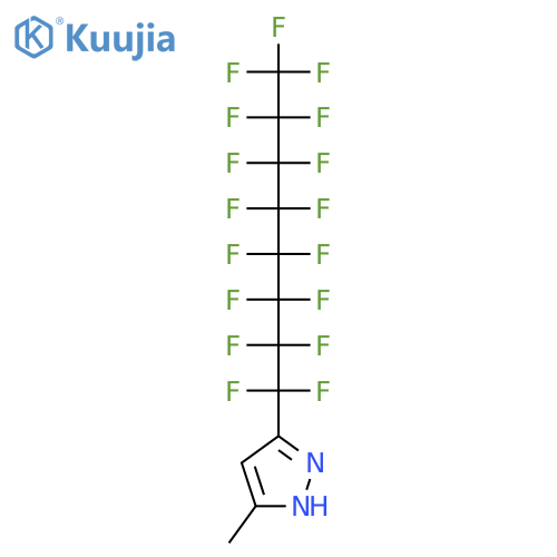 5-Methyl-3-(perfluorooctyl)pyrazole structure