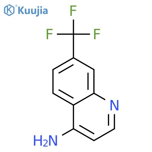 4-Amino-7-(trifluoromethyl)quinoline structure
