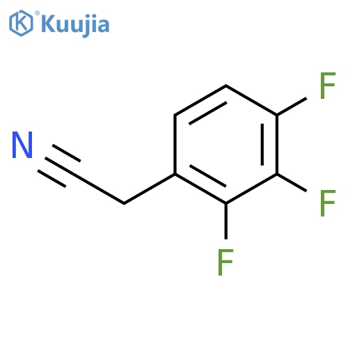 2,3,4-Trifluorophenylacetonitrile structure