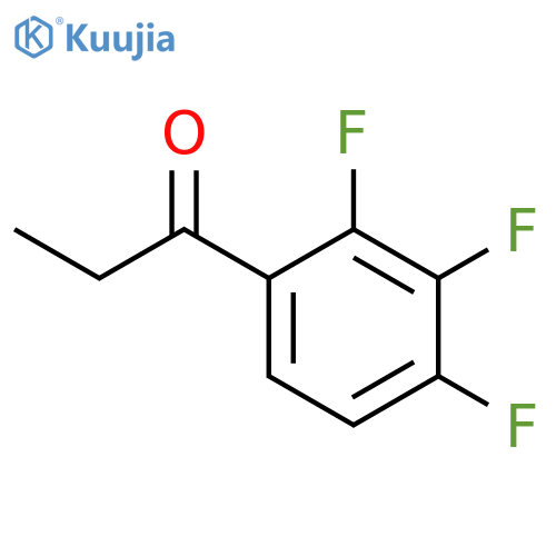 2',3',4'-Trifluoropropiophenone structure