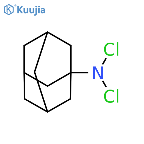 Tricyclo[3.3.1.13,7]decan-1-amine, N,N-dichloro- structure