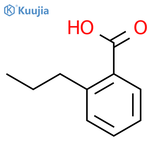 Benzoic acid, 2-propyl- structure