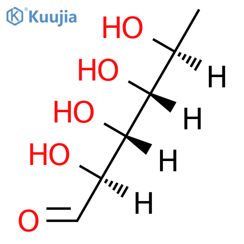 (-)-Fucose structure