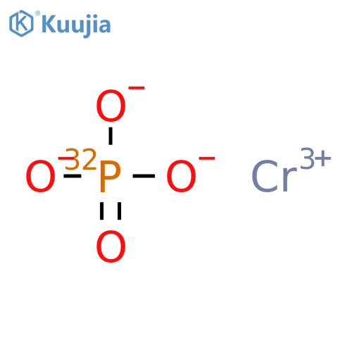 Phosphoric-32P acid,chromium(3+) salt (1:1) (8CI,9CI) structure