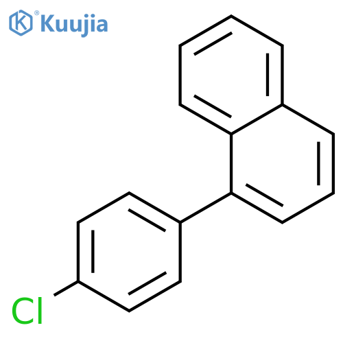 Naphthalene, 1-(4-chlorophenyl)- structure
