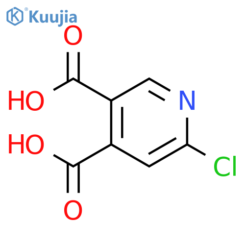 6-Chloropyridine-3,4-dicarboxylic Acid structure