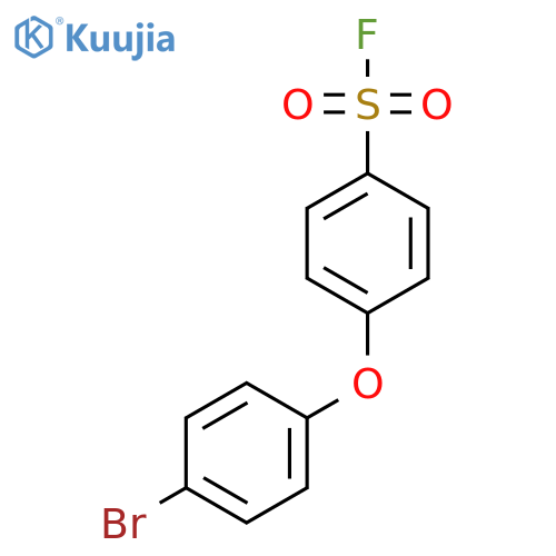 4-(4-Bromophenoxy)benzene-1-sulfonyl fluoride structure