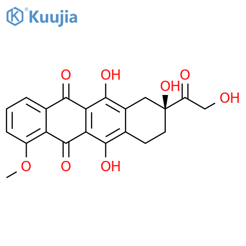 5,12-Naphthacenedione, 7,8,9,10-tetrahydro-6,8,11-trihydroxy-8-(hydroxyacetyl)-1-methoxy-, (8S)- (9CI) structure