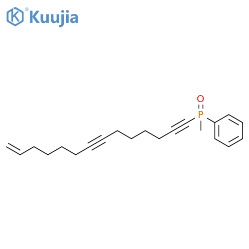 Phosphine oxide, methylphenyl-13-tetradecene-1,7-diynyl- structure
