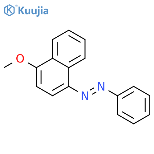 1-Methoxy-4-(phenylazo)naphthalene structure