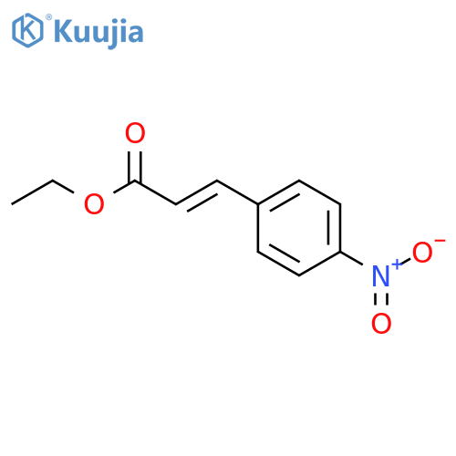 Ethyl 4-nitrocinnamate structure