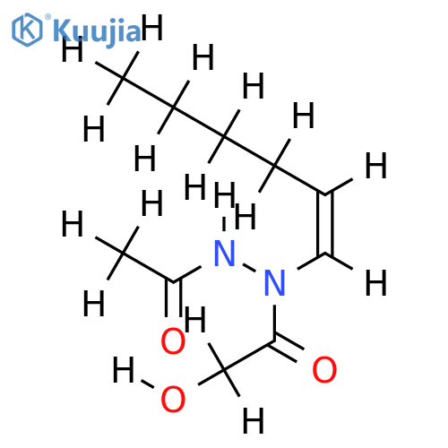 2-Acetyl-1-glykoloyl-1--hydrazin structure