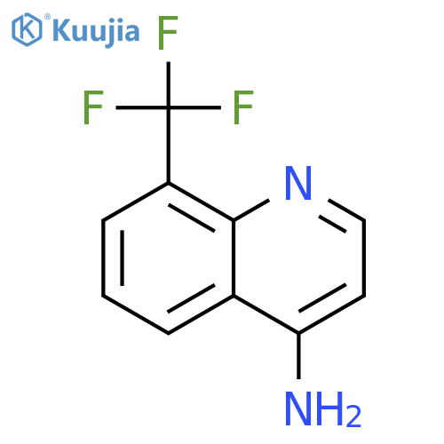 4-Amino-8-(trifluoromethyl)quinoline structure