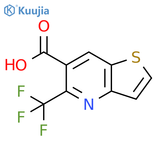 5-(Trifluoromethyl)thieno3,2-bpyridine-6-carboxylic Acid structure