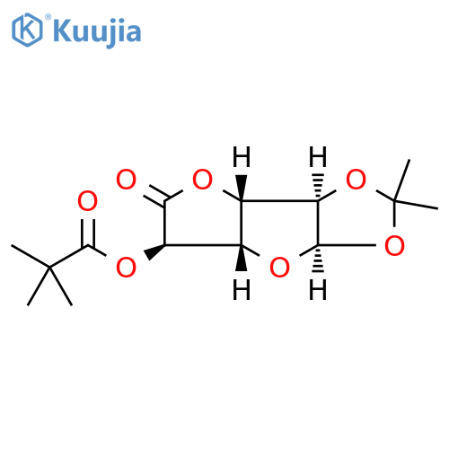 1,2-O-Isopropylidene-β-L-idofuranuronic Acid 5-o-Pivaloate 6,3-Lactone structure