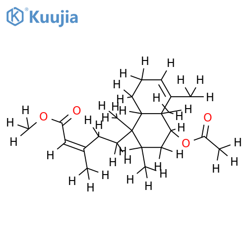 6beta-Acetoxy-kolavensaeure-methylester structure
