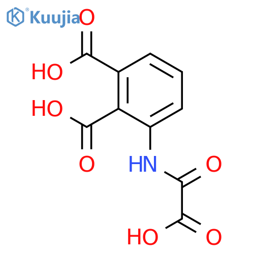 1,2-Benzenedicarboxylic acid, 3-[(carboxycarbonyl)amino]- structure
