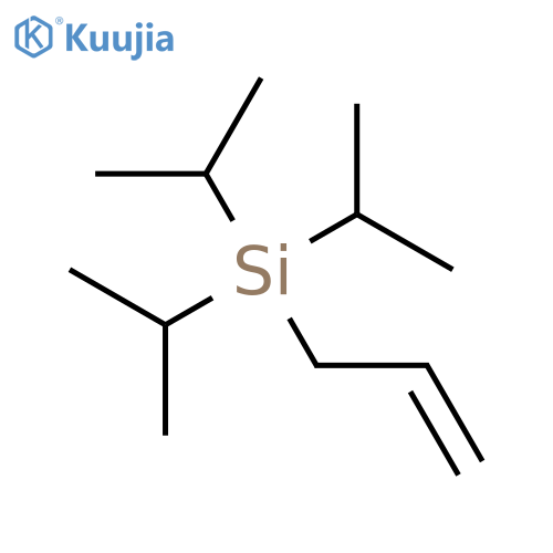 Allyltriisopropylsilane structure