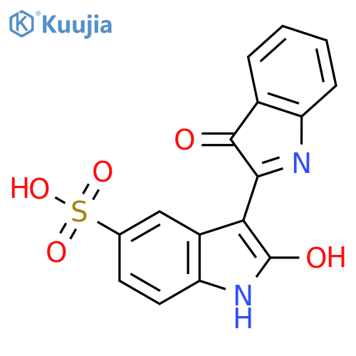 Indirubin-5-sulphonate structure