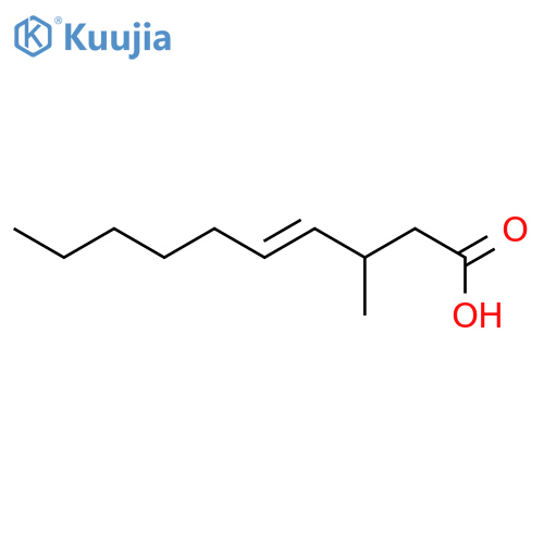 (Z)-3-Methyl-4-decenoic acid structure