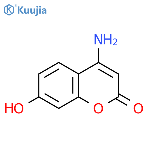 2H-1-Benzopyran-2-one,4-amino-7-hydroxy- structure