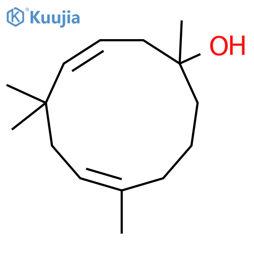 (3Z,7Z)-1,5,5,8-Tetramethylcycloundeca-3,7-dien-1-ol structure