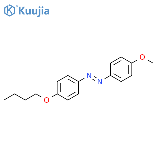 Diazene, (4-butoxyphenyl)(4-methoxyphenyl)-, (1E)- structure