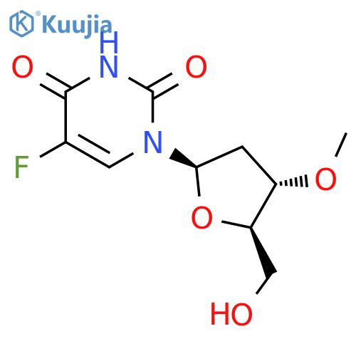 Uridine, 2'-deoxy-5-fluoro-3'-O-methyl- structure