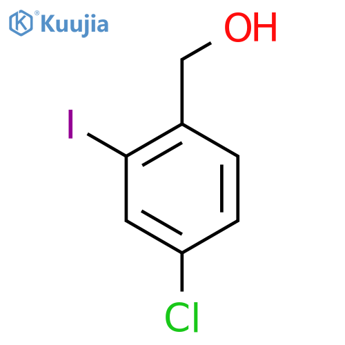 4-Chloro-2-Iodobenzenemethanol structure