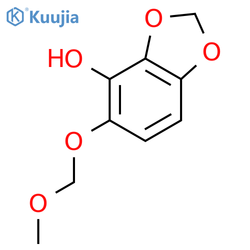 5-(Methoxymethoxy)-1,3-benzodioxol-4-ol structure