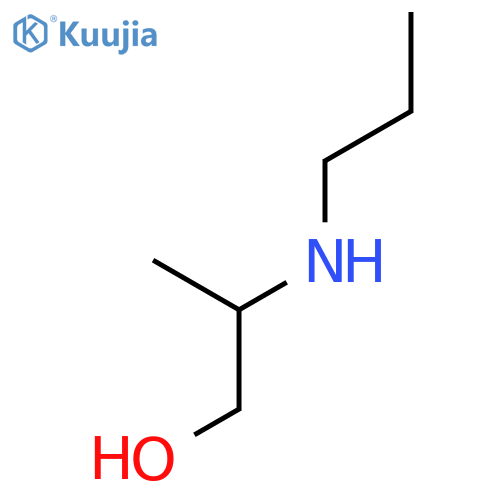 2-(propylamino)-1-propanol structure