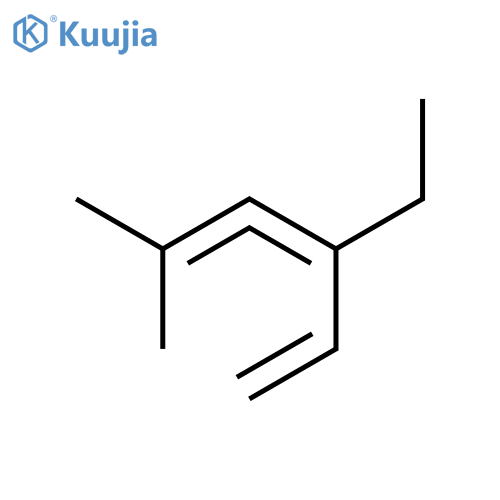 3-Ethyl-5-methylhexa-1,3,4-triene structure