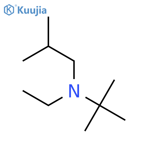 1-Propanamine,N-(1,1-dimethylethyl)-N-ethyl-2-methyl- structure