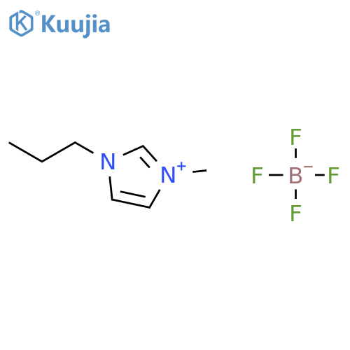 1-Methyl-3-propylimidazolium tetrafluoroborate structure