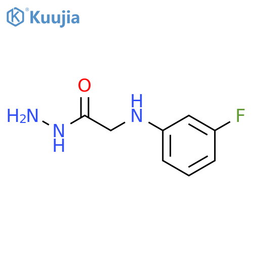 Glycine,N-(m-fluorophenyl)-, hydrazide (7CI,8CI) structure