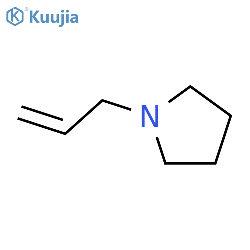 Pyrrolidine, 1-(2-propenyl)- structure